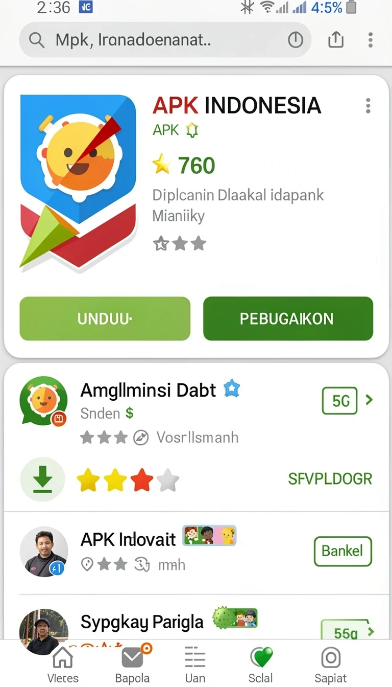 Pratinjau layar Review Aplikasi aquaslot